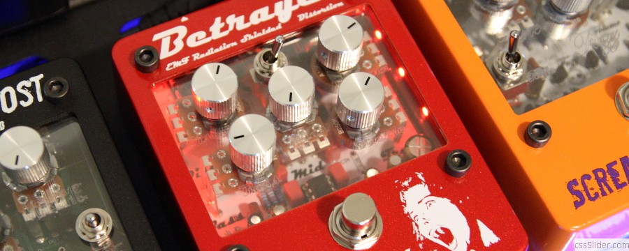 Redefined Guitar Pedals!  Watch your tone happen! Shipping now.
